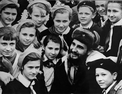 Ảnh hiếm: Fidel Castro thăm Liên Xô 1963